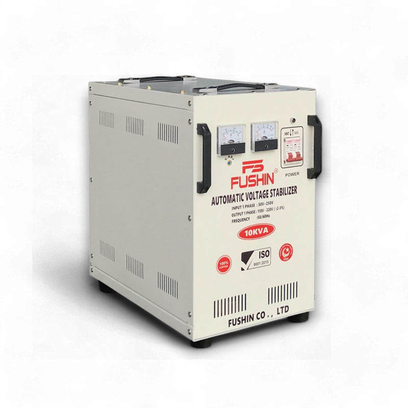 Ổn Áp 1 Pha 10KVA FUSHIN Dải 50V~250V Ra 110V-220V – Hình ảnh sản phẩm thực tế 3