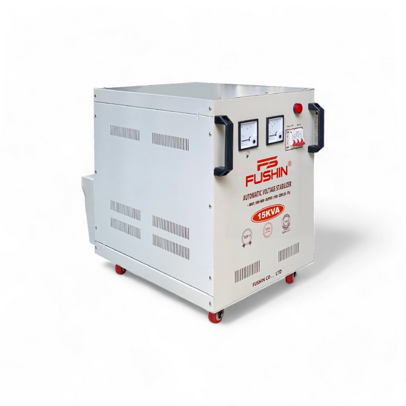 Ổn Áp 1 Pha 15KVA FUSHIN Dải 150V~250V Dành Cho Năng Lượng Mặt Trời - Hình 2