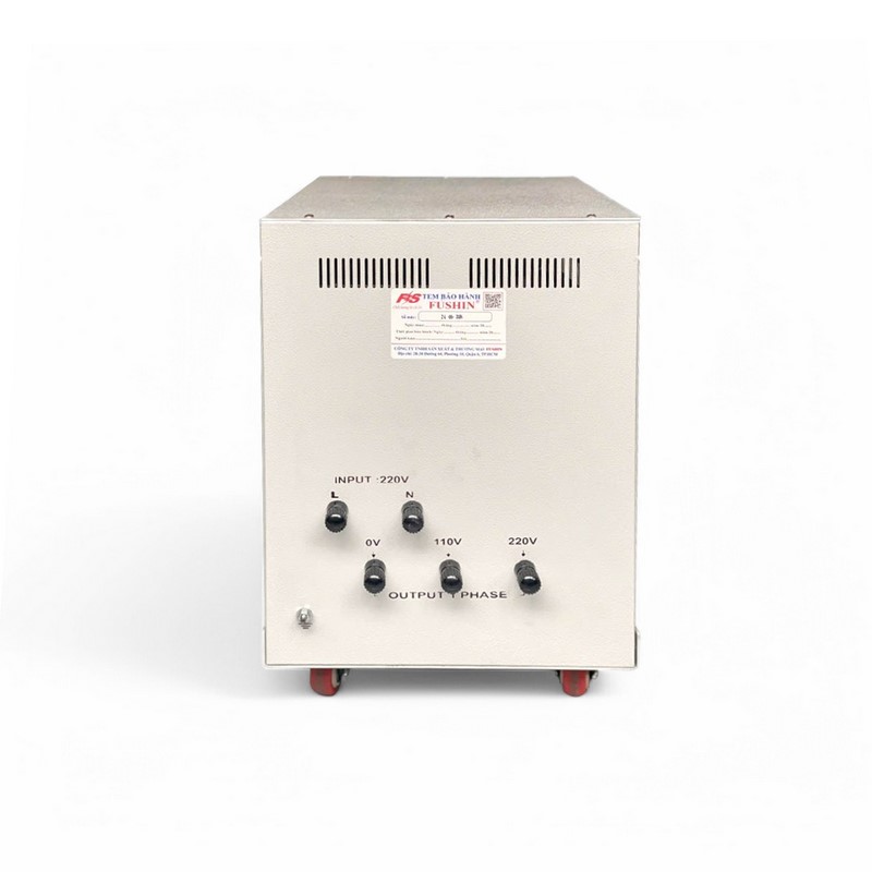 Ổn Áp 1 Pha 15KVA FUSHIN Dải 150V~250V Dành Cho Năng Lượng Mặt Trời - Hình 4