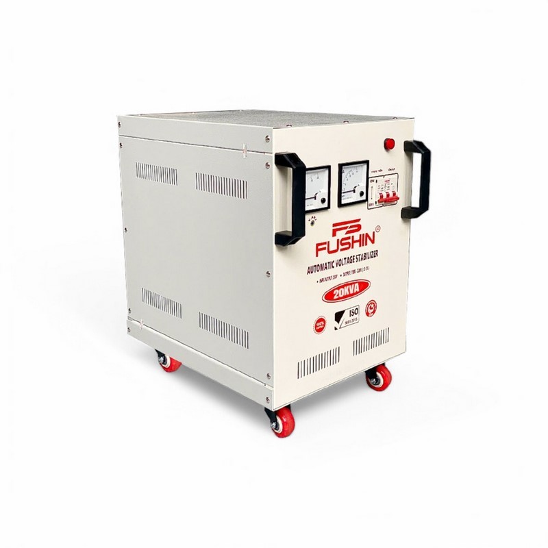 Ổn Áp 1 Pha 20KVA FUSHIN Dải 50V~250V Ra 110V-220V – Hình ảnh sản phẩm thực tế 2
