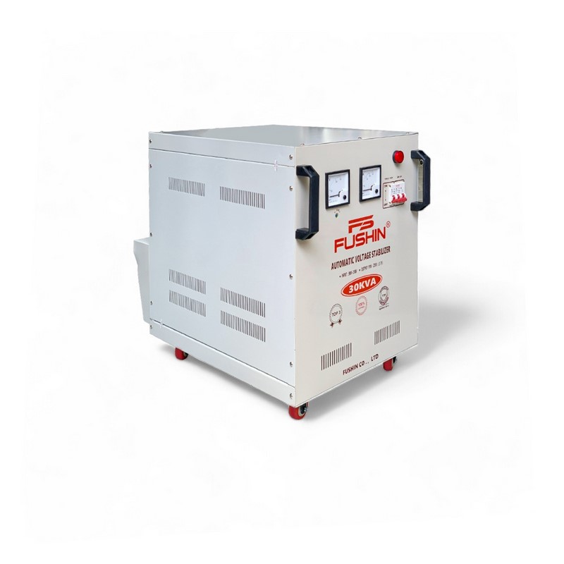 Ổn Áp 1 Pha 30KVA FUSHIN Dải 50V~250V Ra 110V-220V – Hình ảnh sản phẩm thực tế 2