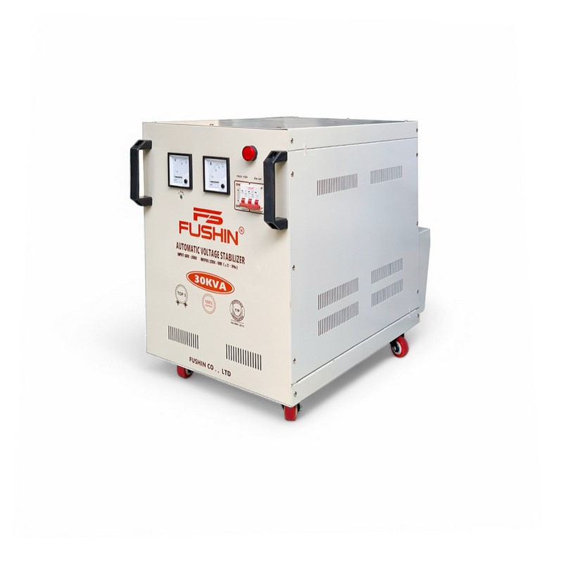 Ổn Áp 1 Pha 30KVA FUSHIN Dải 50V~250V Ra 110V-220V – Hình ảnh sản phẩm thực tế 3