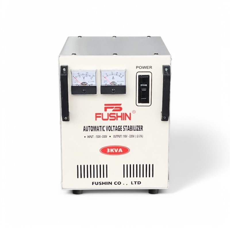 Ổn Áp 1 Pha 3KVA FUSHIN Dải 150V~250V Dành Cho Năng Lượng Mặt Trời - Hình 1