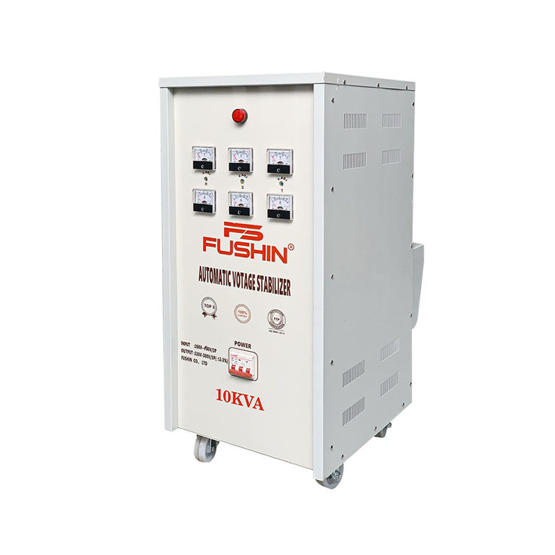 Ổn Áp 3 Pha 10KVA FUSHIN Dải 260V~430V Ra 220V-380V - Hình 3