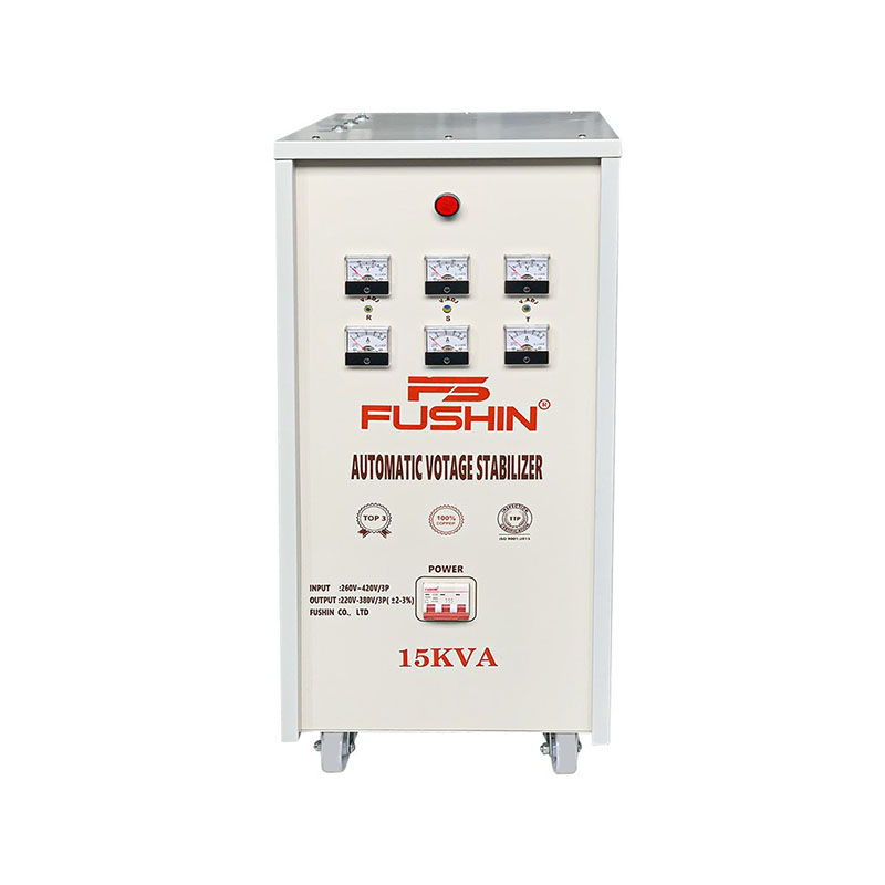 Ổn Áp 3 Pha 15KVA FUSHIN Dải 260V~430V Ra 220V-380V - Hình 1