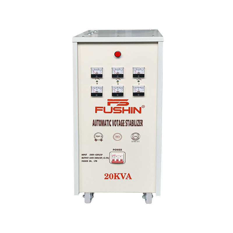 Ổn Áp 3 Pha 20KVA FUSHIN Dải 260V~430V Ra 220V-380V - Hình 1