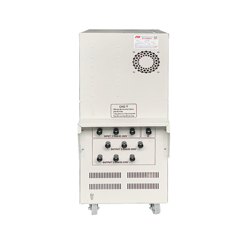 Ổn Áp 3 Pha 20KVA FUSHIN Dải 260V~430V Ra 220V-380V - Hình 4