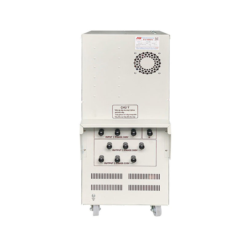 Ổn Áp 3 Pha 25KVA FUSHIN Dải 260V~430V Ra 220V-380V - Hình 4