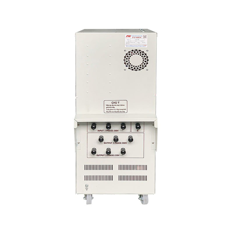 Ổn Áp 3 Pha 30KVA FUSHIN Dải 260V~430V Ra 220V-380V - Hình 4