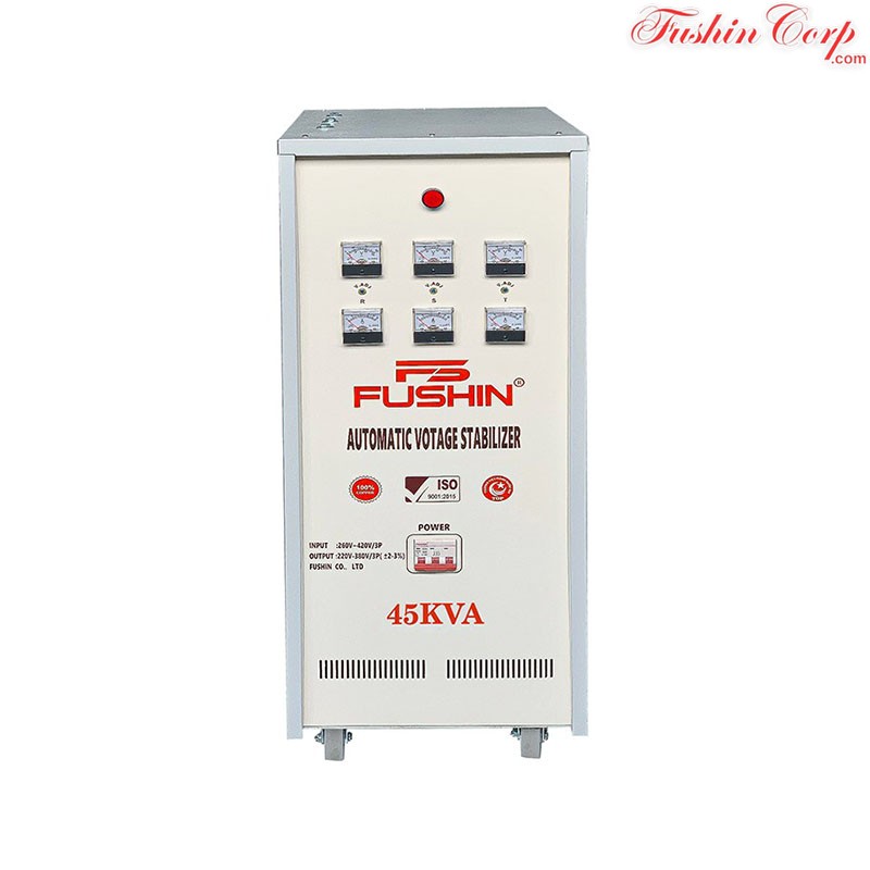 Ổn Áp 3 Pha 45KVA FUSHIN Dải 260V~430V Ra 220V-380V - Hình 1