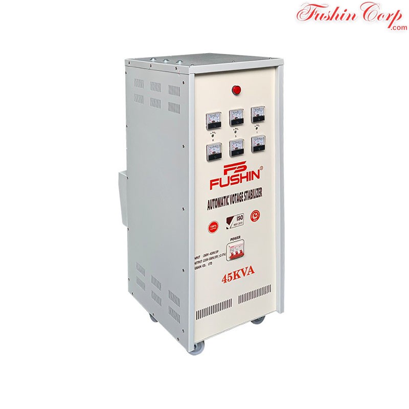 Ổn Áp 3 Pha 45KVA FUSHIN Dải 260V~430V Ra 220V-380V - Hình 2