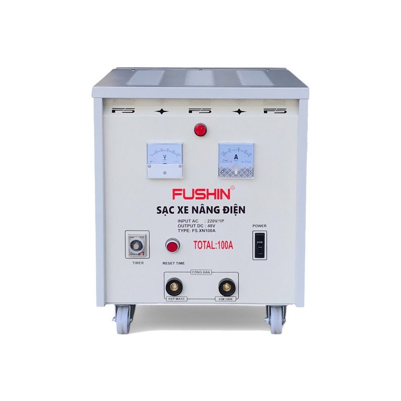 Sạc Xe Nâng Điện 100A FUSHIN 220V/48VDC - Hình ảnh sản phẩm thực tế 1