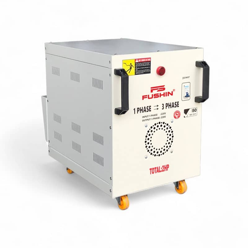 Biến Áp 1 Pha 220V Ra 3 Pha 220V 2HP FUSHIN - Hình 2