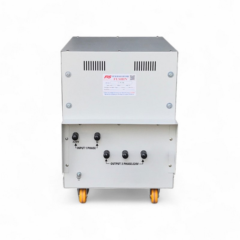Biến Áp 1 Pha 220V Ra 3 Pha 220V 3HP FUSHIN - Hình 4