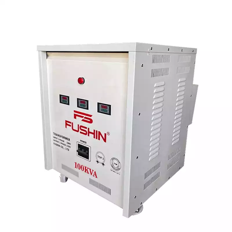 Biến áp 3 pha 380V ra 1 pha 220V 100KVA FUSHIN thông dụng - Hình 3