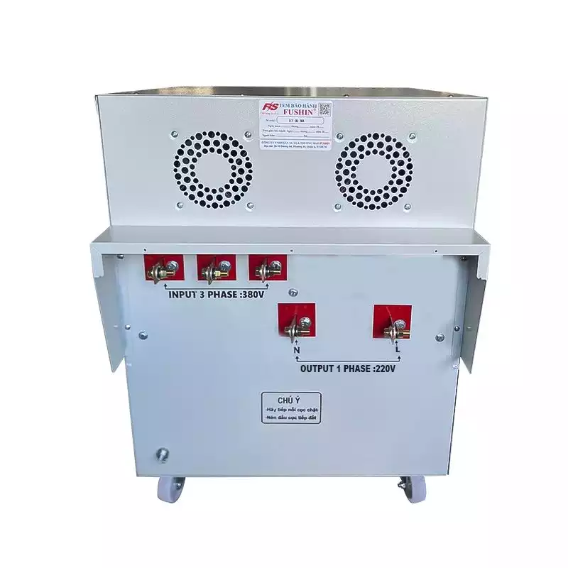 Biến áp 3 pha 380V ra 1 pha 220V 100KVA FUSHIN thông dụng - Hình 4