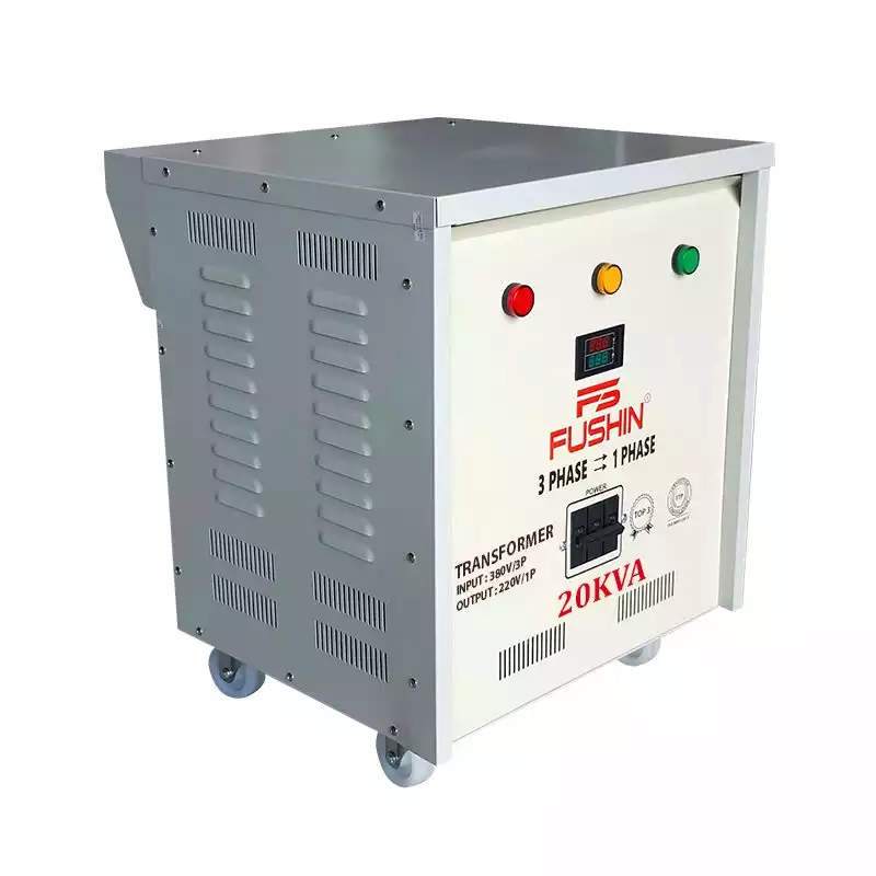 Biến áp 3 pha 380V ra 1 pha 220V 20KVA FUSHIN thông dụng - Hình 2