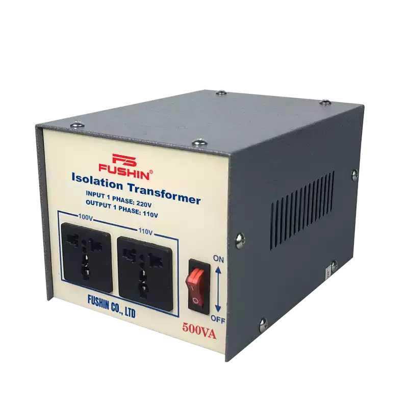 Biến Áp Cách Ly 1 Pha 500VA FUSHIN Vào 220V Ra 100V Và 110V Thông Dụng - Hình 1