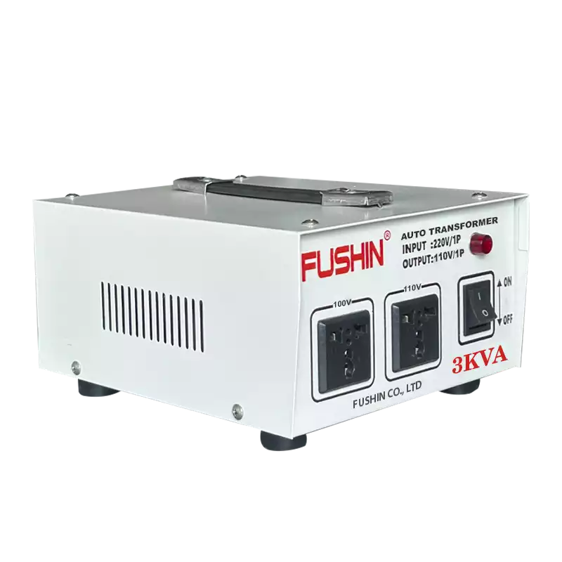 Biến Áp Tự Ngẫu 1 Pha 3KVA FUSHIN Vào 220V Ra 100V Và 110V Thông Dụng - Hình 2