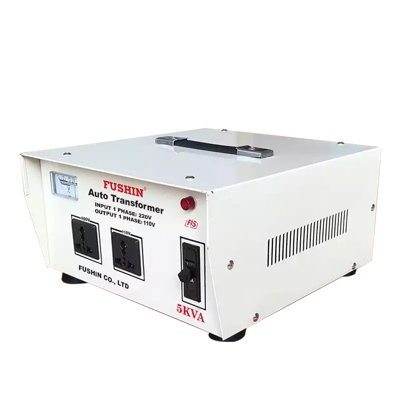 Biến Áp Tự Ngẫu 1 Pha 5KVA FUSHIN Vào 220V Ra 100V Và 110V Thông Dụng - Hình 2