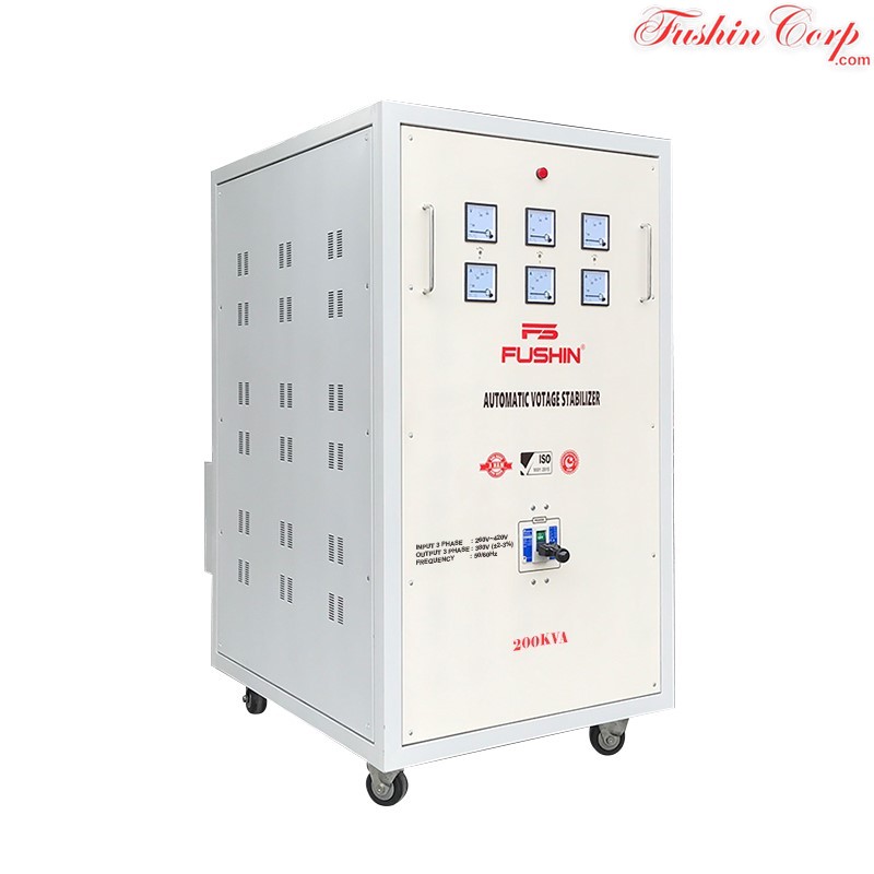Ổn Áp 3 Pha 200KVA FUSHIN Dải 260V~430V Ra 380V - Hình 3