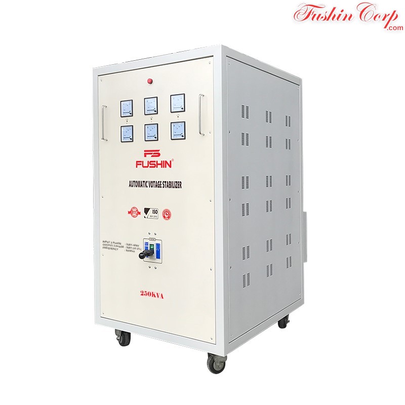 Ổn Áp 3 Pha 250KVA FUSHIN Dải 260V~430V Ra 380V - Hình 2