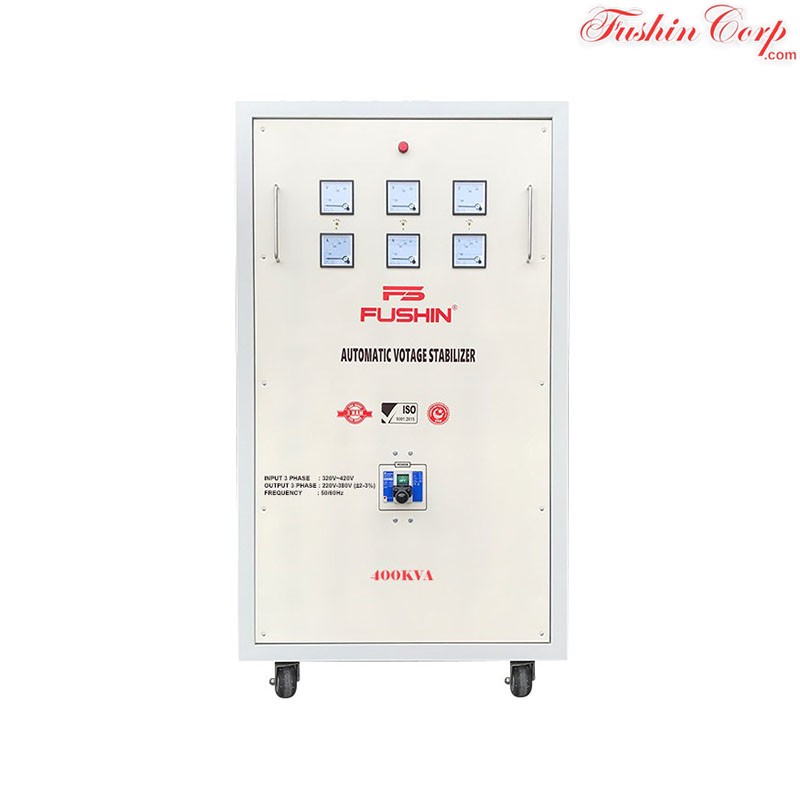 Ổn Áp 3 Pha 400KVA FUSHIN Dải 320V~430V Ra 220V Và 380V - Hình 1