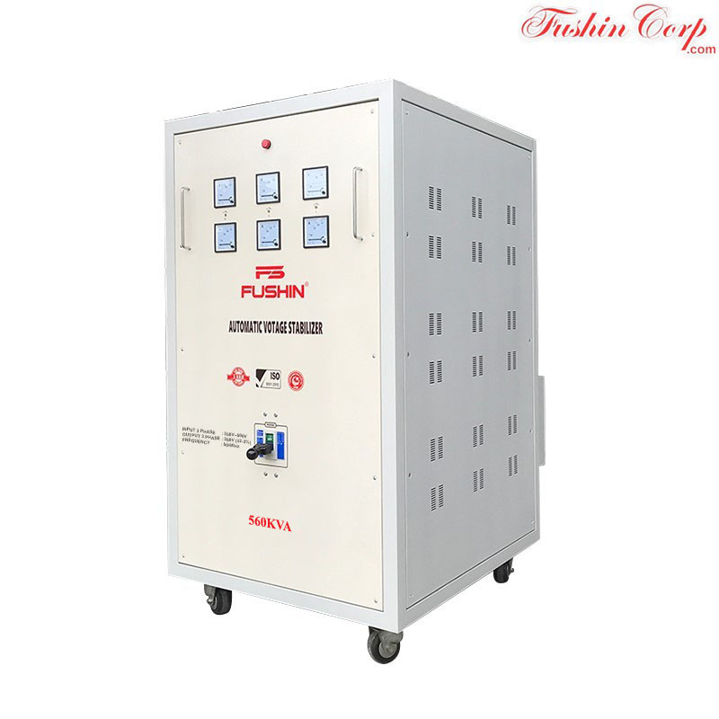 Ổn Áp 3 Pha 560KVA FUSHIN Dải 260V~430V Ra 380V - Hình 2