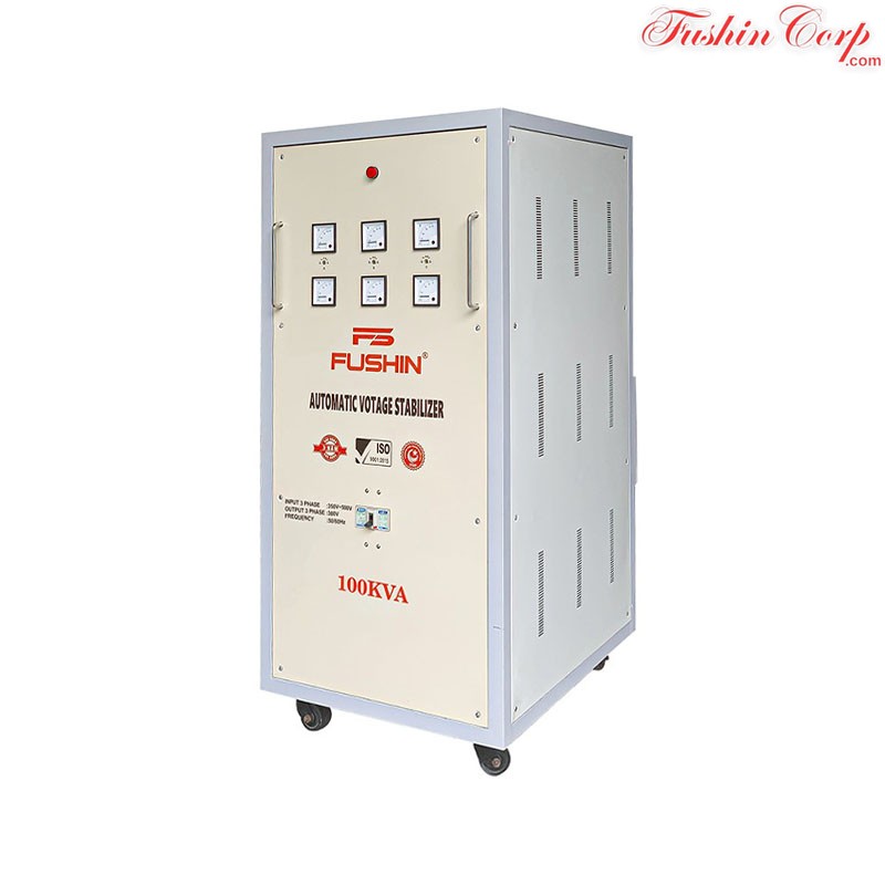 Ổn Áp 3 Pha 100KVA FUSHIN Dải 350V~500V Ra 380V Dành Cho Năng Lượng Mặt Trời - Hình 3