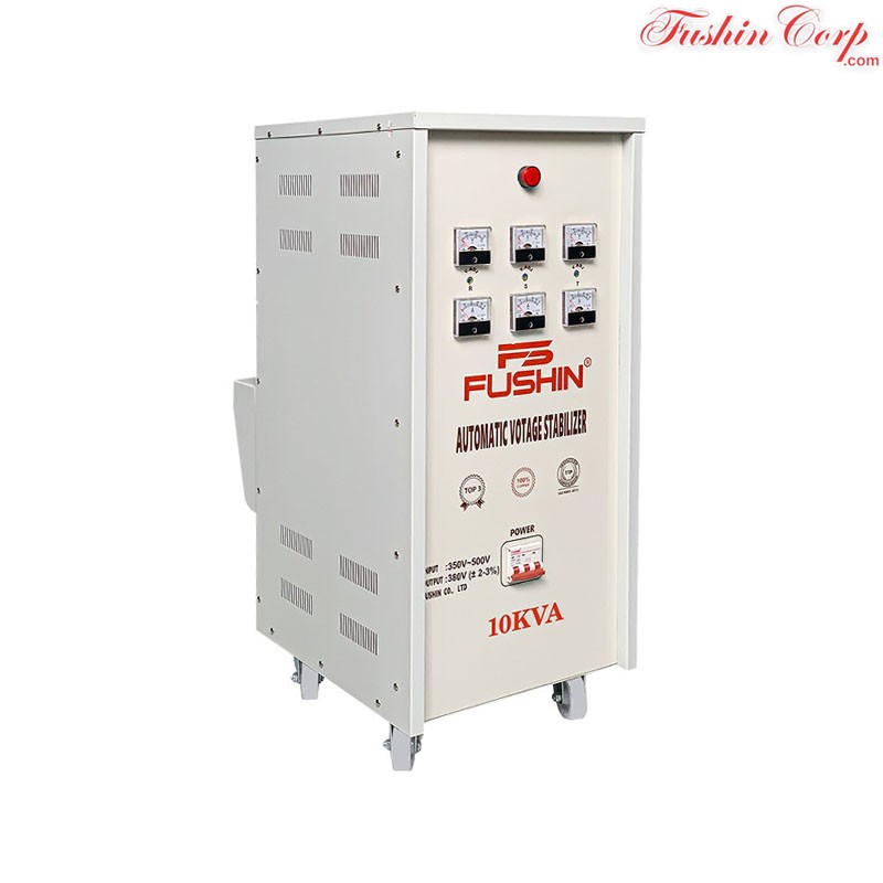 Ổn Áp 3 Pha 10KVA FUSHIN Dải 350V~500V Ra 380V Dành Cho Năng Lượng Mặt Trời - Hình 3