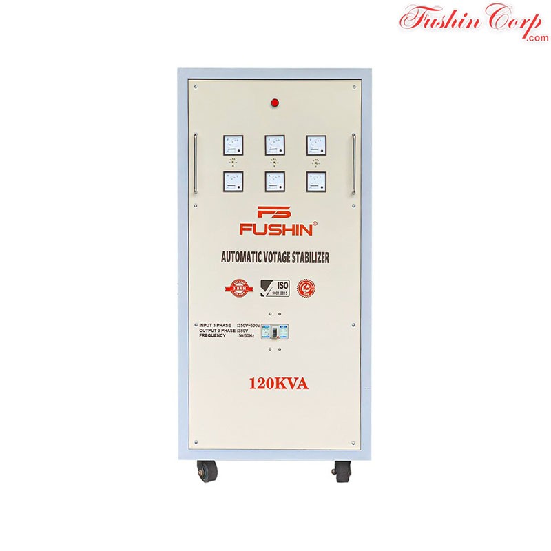 Ổn Áp 3 Pha 120KVA FUSHIN Dải 350V~500V Ra 380V Dành Cho Năng Lượng Mặt Trời - Hình 1