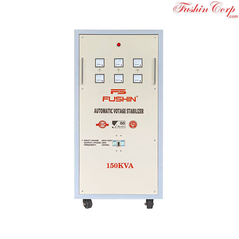 Ổn Áp 3 Pha 150KVA FUSHIN Dải 260V~430V Ra 380V - Hình 1