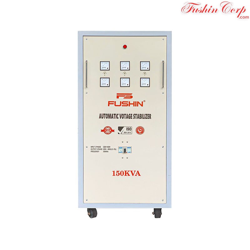 Ổn Áp 3 Pha 150KVA FUSHIN Dải 320V~430V Ra 220V Và 380V - Hình 1
