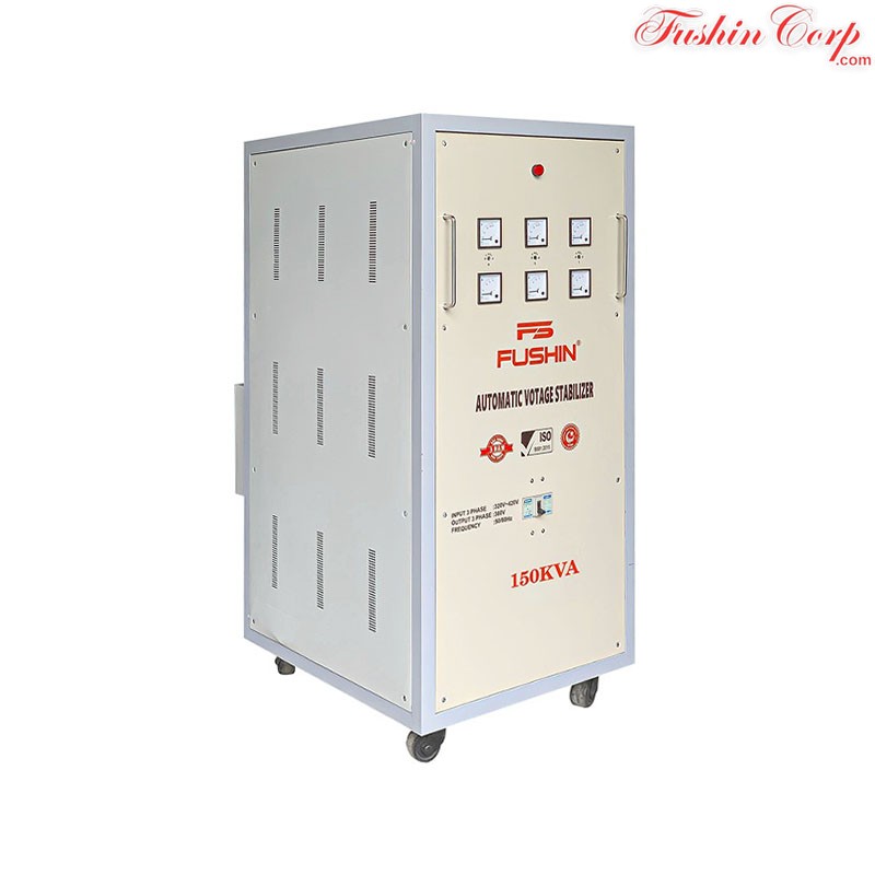 Ổn Áp 3 Pha 150KVA FUSHIN Dải 320V~430V Ra 380V - Hình 2