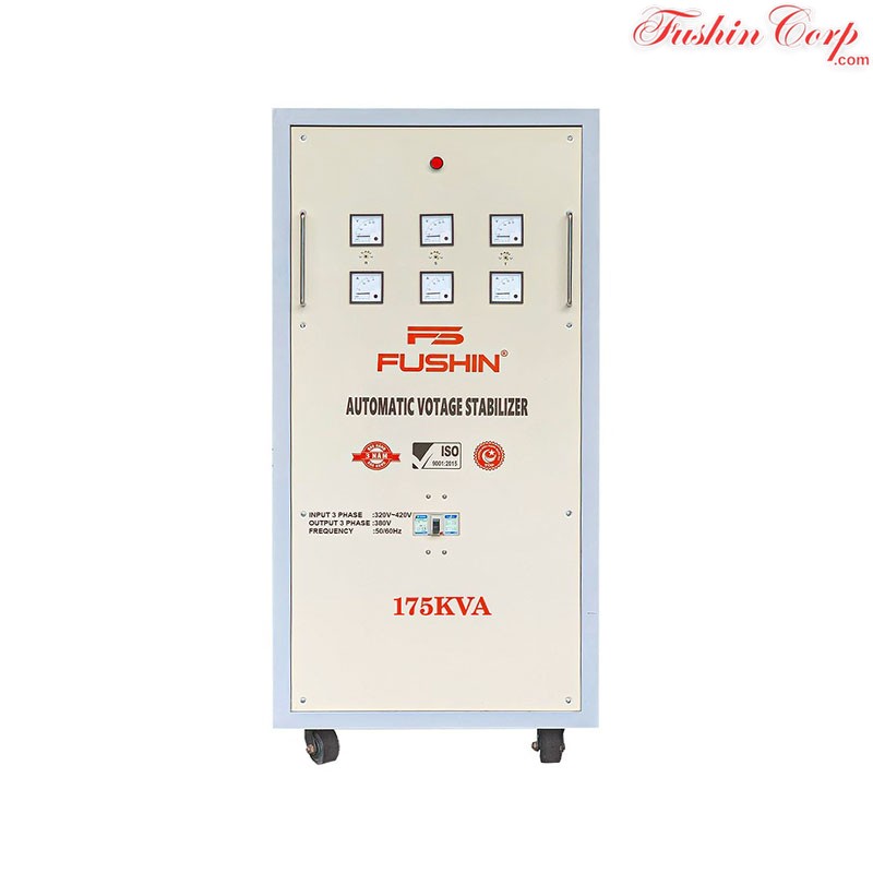 Ổn Áp 3 Pha 175KVA FUSHIN Dải 320V~430V Ra 380V - Hình 1