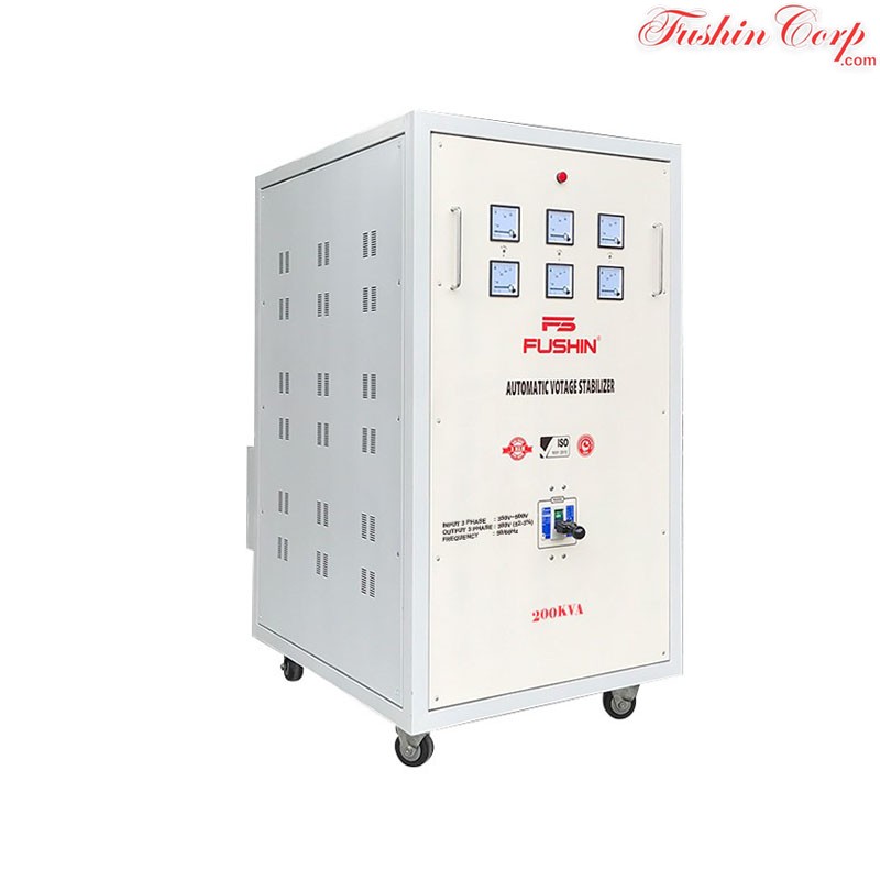 Ổn Áp 3 Pha 200KVA FUSHIN Dải 350V~500V Ra 380V Dành Cho Năng Lượng Mặt Trời - Hình 2