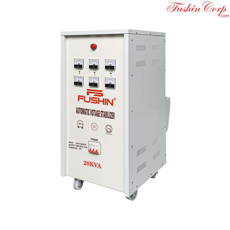 Ổn Áp 3 Pha 20KVA FUSHIN Dải 350V~500V Ra 380V Dành Cho Năng Lượng Mặt Trời - Hình 3