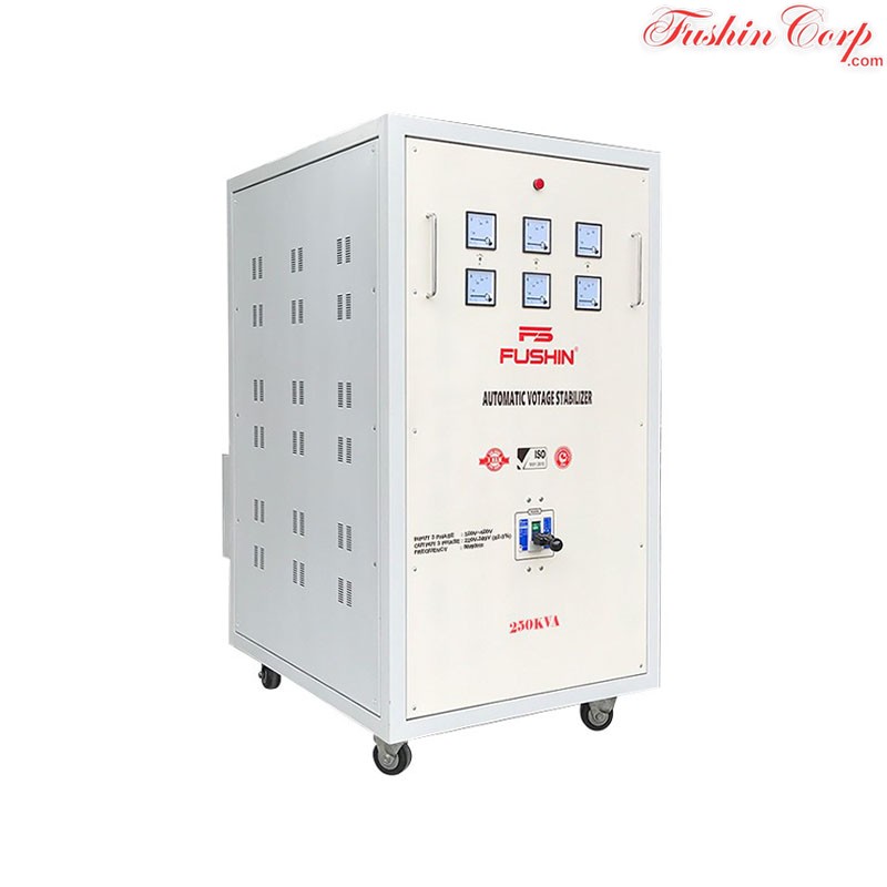 Ổn Áp 3 Pha 250KVA FUSHIN Dải 320V~430V Ra 220V Và 380V - Hình 2