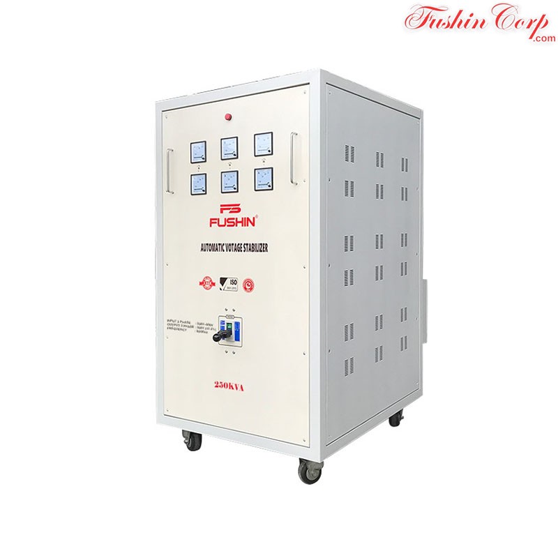Ổn Áp 3 Pha 250KVA FUSHIN Dải 350V~500V Ra 380V Dành Cho Năng Lượng Mặt Trời - Hình 2