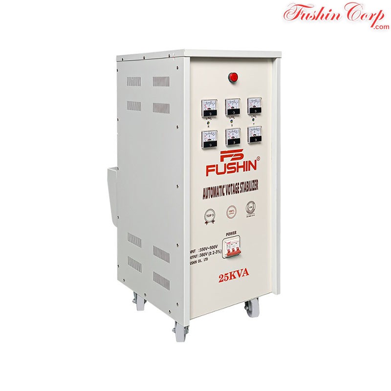 Ổn Áp 3 Pha 25KVA FUSHIN Dải 350V~500V Ra 380V Dành Cho Năng Lượng Mặt Trời - Hình 2