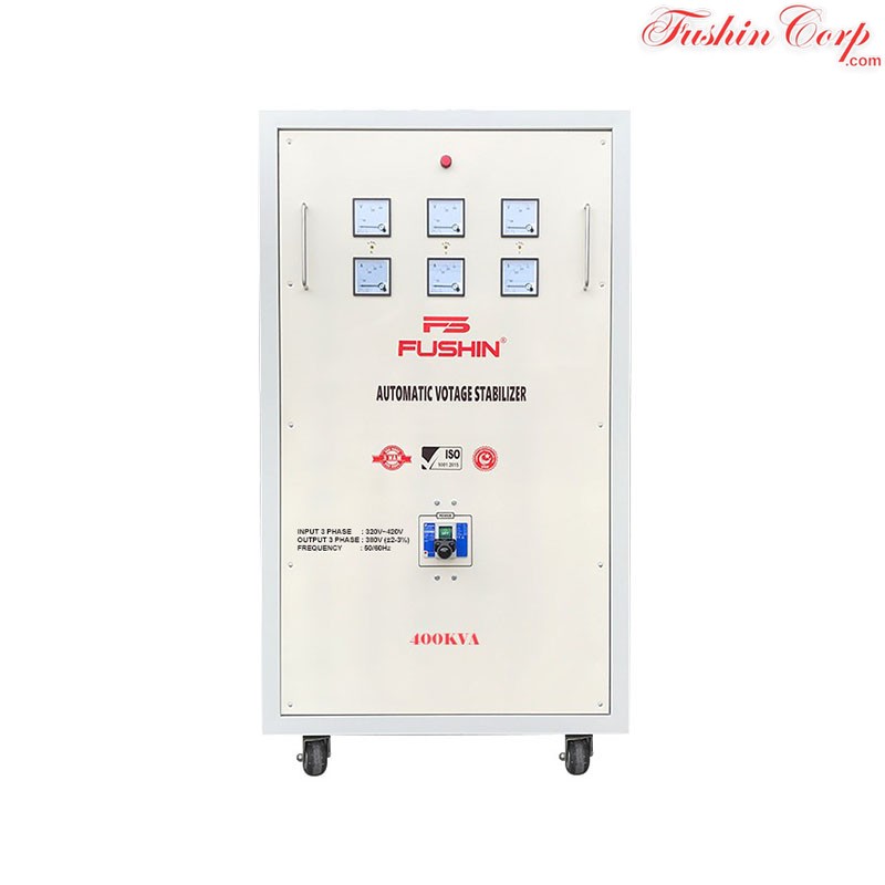 Ổn Áp 3 Pha 400KVA FUSHIN Dải 320V~430V Ra 380V - Hình 1