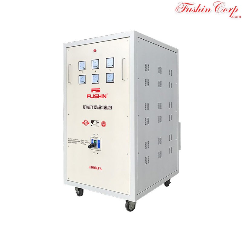Ổn Áp 3 Pha 400KVA FUSHIN Dải 320V~430V Ra 380V - Hình 2
