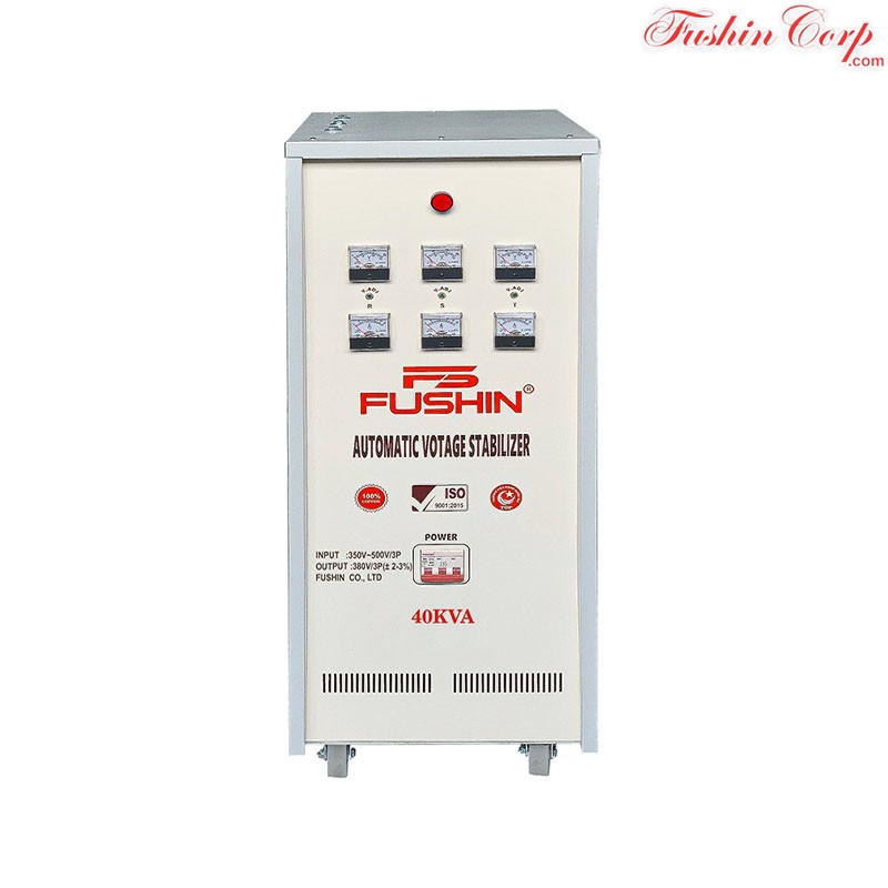 Ổn Áp 3 Pha 40KVA FUSHIN Dải 350V~500V Ra 380V Dành Cho Năng Lượng Mặt Trời - Hình 1