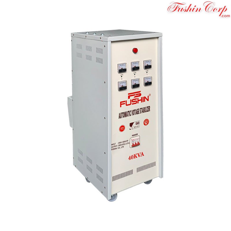 Ổn Áp 3 Pha 40KVA FUSHIN Dải 350V~500V Ra 380V Dành Cho Năng Lượng Mặt Trời - Hình 2