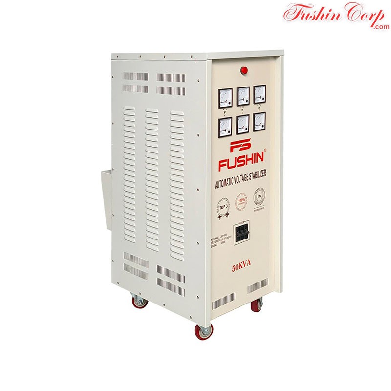 Ổn Áp 3 Pha 50KVA FUSHIN Dải 260V~430V Ra 220V-380V - Hình 2