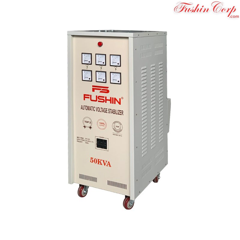 Ổn Áp 3 Pha 50KVA FUSHIN Dải 350V~500V Ra 380V Dành Cho Năng Lượng Mặt Trời - Hình 3