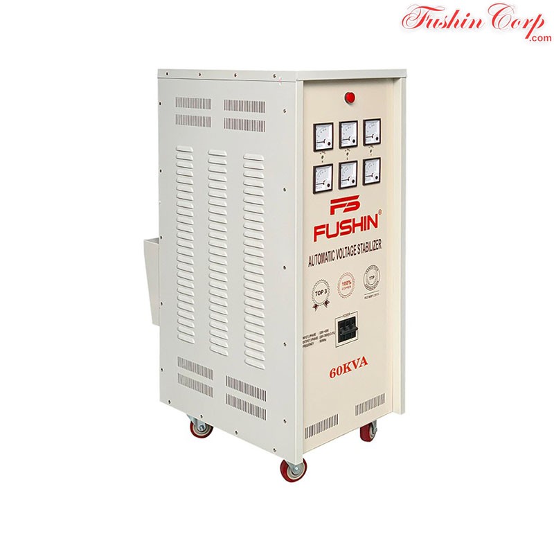Ổn Áp 3 Pha 60KVA FUSHIN Dải 320V~430V Ra 220V Và 380V - Hình 2