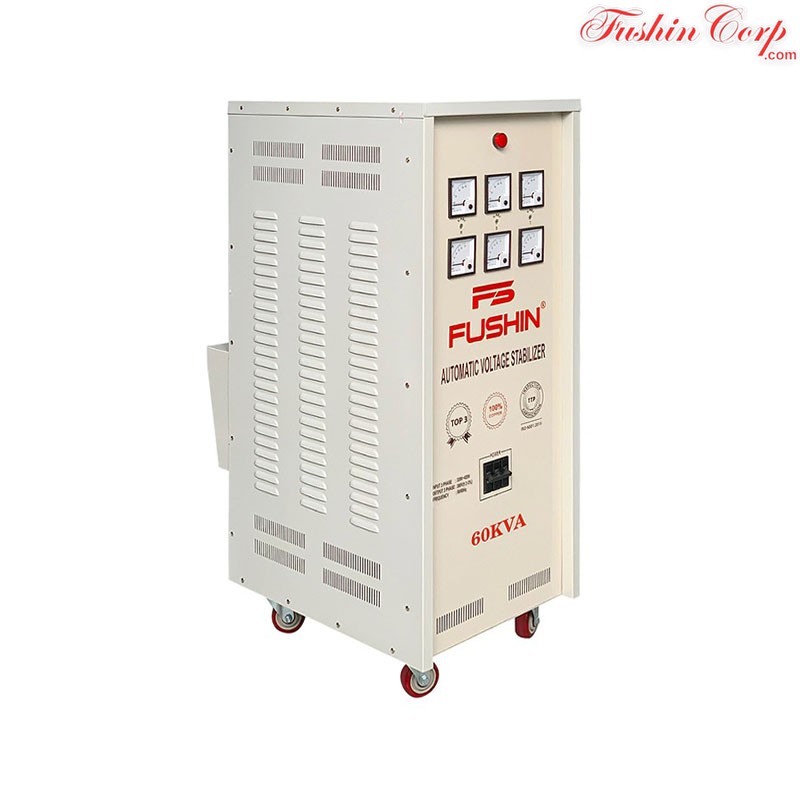 Ổn Áp 3 Pha 60KVA FUSHIN Dải 320V~430V Ra 380V - Hình 2