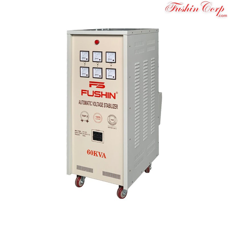 Ổn Áp 3 Pha 60KVA FUSHIN Dải 350V~500V Ra 380V Dành Cho Năng Lượng Mặt Trời - Hình 3