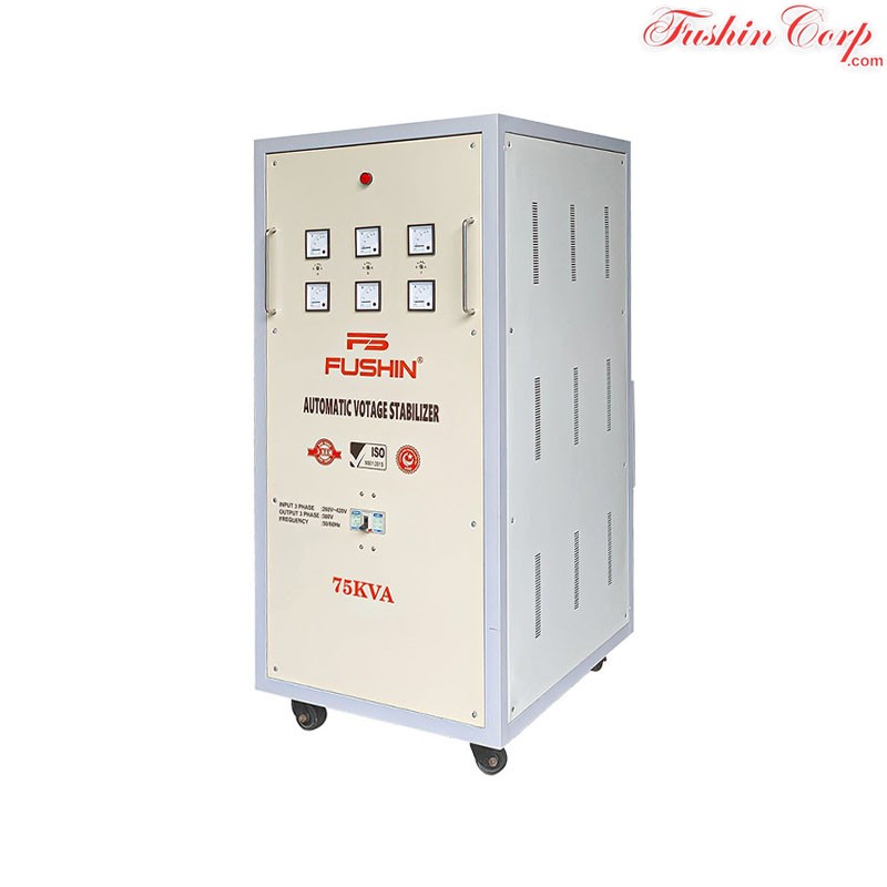 Ổn Áp 3 Pha 75KVA FUSHIN Dải 260V~430V Ra 380V - Hình 2